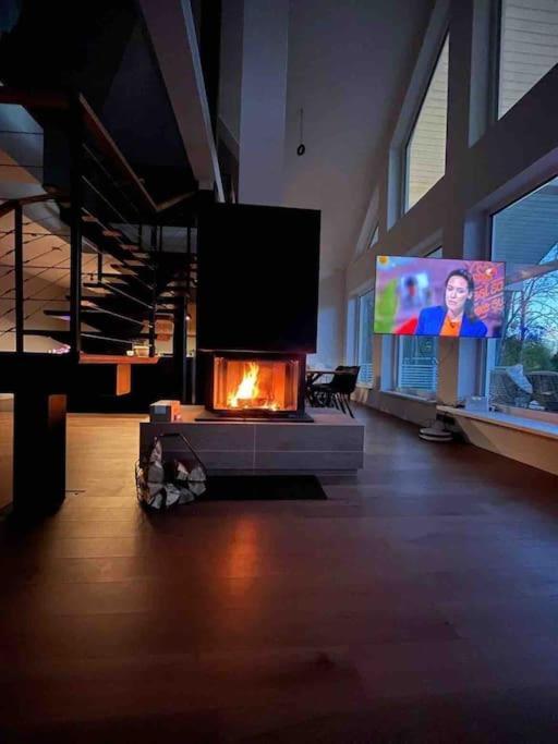 Modern Villa With Sauna & Hot Tub Hiiumaa Dış mekan fotoğraf