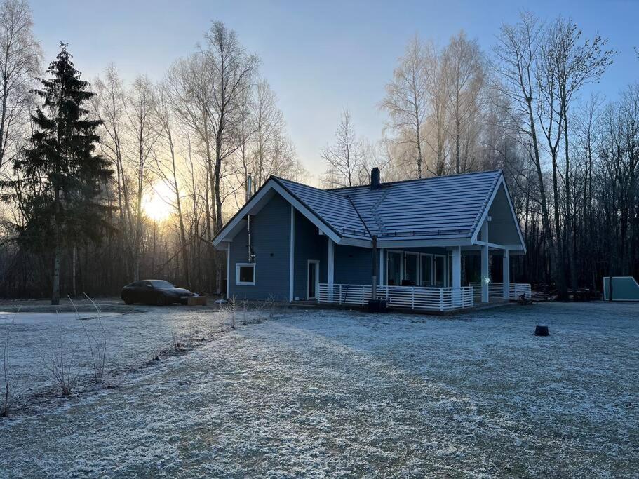 Modern Villa With Sauna & Hot Tub Hiiumaa Dış mekan fotoğraf