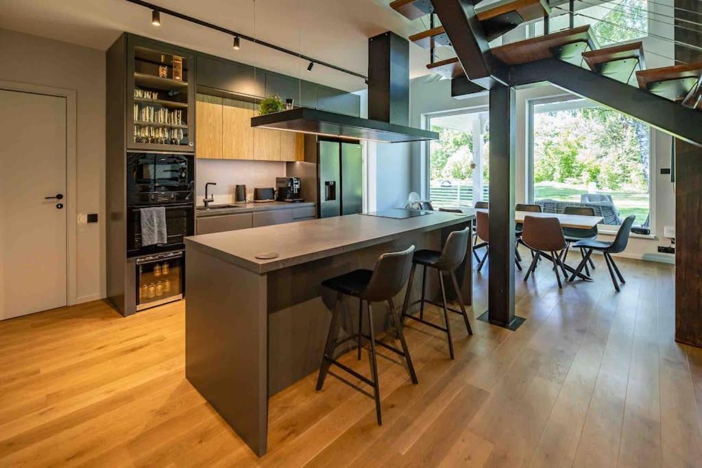 Modern Villa With Sauna & Hot Tub Hiiumaa Dış mekan fotoğraf